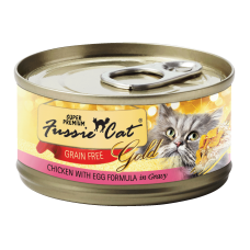 Fussie Cat Gold Label Chicken and Egg 80g, FU-CEC, cat Wet Food, Fussie Cat, cat Food, catsmart, Food, Wet Food